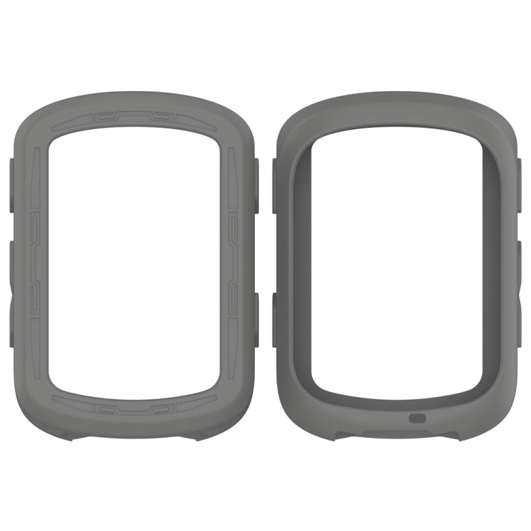For Garmin Edge 840 / Edge 540 Stopwatch Armor Silicone Protective Case(Dark Grey) - Watch Cases by PMC TechLife | Online Shopping South Africa | PMC TechLife