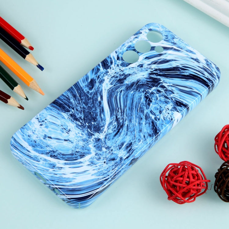 For Samsung Galaxy S23 5G Marble Pattern Phone Case(Navy Blue White) - free shipping - PMC TechLife - Order now!
