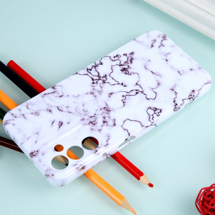 For Samsung Galaxy S23+ 5G Marble Pattern Phone Case(Red White) - free shipping - PMC TechLife - Order now!