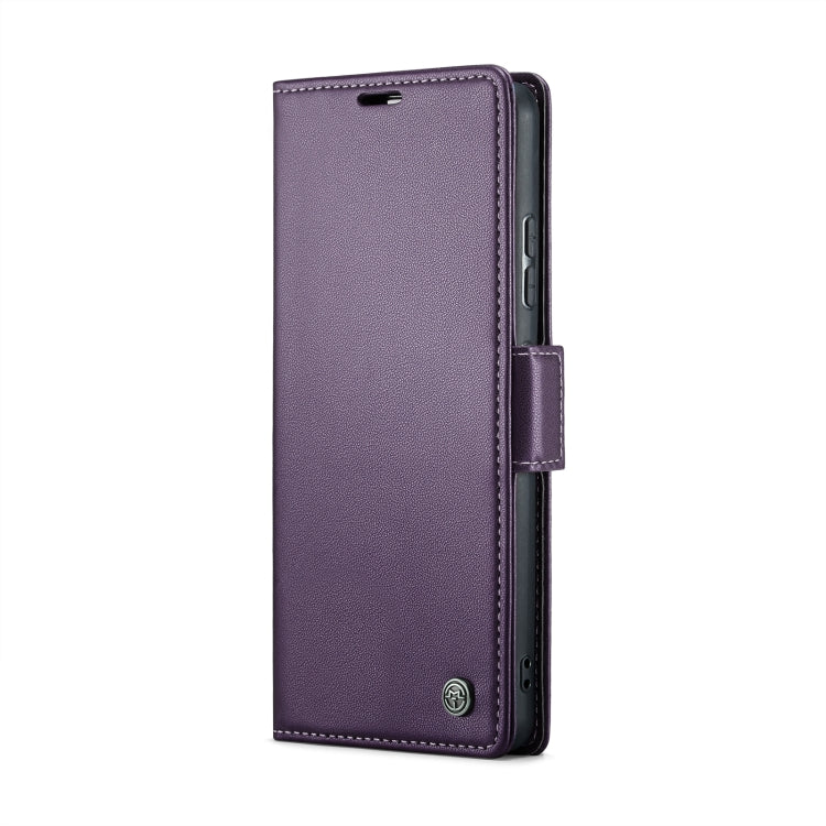 For Xiaomi 13 Pro CaseMe 023 Butterfly Buckle Litchi Texture RFID Anti-theft Leather Phone Case(Pearly Purple) - Xiaomi Cases by CaseMe | Online Shopping South Africa | PMC Jewellery | Buy Now Pay Later Mobicred