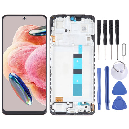 AMOLED Material Original LCD Screen For Xiaomi Redmi Note 12 4G Digitizer Full Assembly with Frame - LCD Screen by PMC Jewellery | Online Shopping South Africa | PMC Jewellery