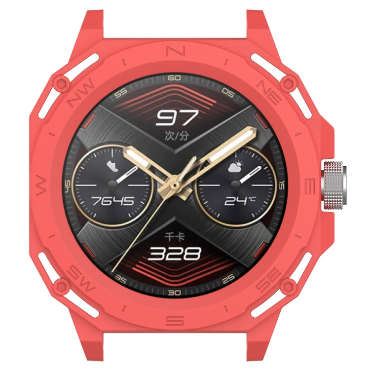 For Huawei Watch GT Cyber Armor Hollow Watch Protective Case(Red) - Watch Cases by PMC Jewellery | Online Shopping South Africa | PMC Jewellery