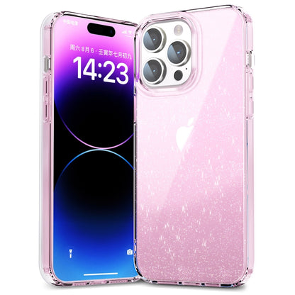 For iPhone 14 Pro Max Star Solid Color Phone Case(Pink) - iPhone 14 Pro Max Cases by PMC Jewellery | Online Shopping South Africa | PMC Jewellery