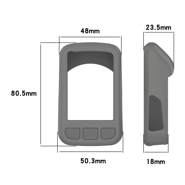 For Wahoo Elemnt Bolt V2 WFCC5 Stopwatch Silicone Protective Case(Green) - Watch Case by PMC TechLife | Online Shopping South Africa | PMC TechLife