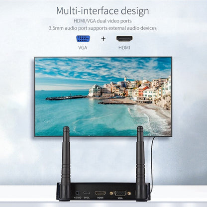 Measy UHD200 Wireless HDMI Transmitter and Receiver, Transmission Distance: 100m - Set Top Box & Accessories by Measy | Online Shopping South Africa | PMC Jewellery | Buy Now Pay Later Mobicred