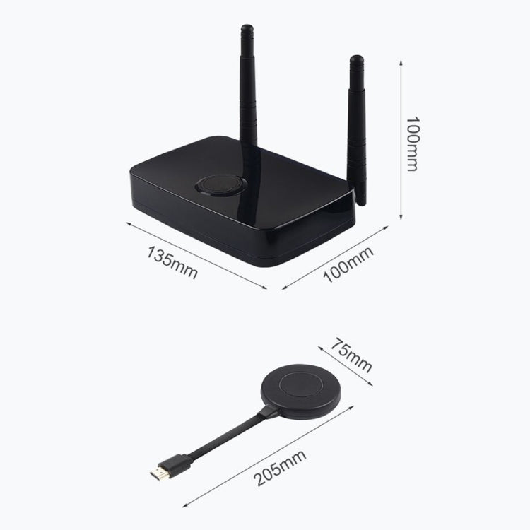 Measy UHD200 Wireless HDMI Transmitter and Receiver, Transmission Distance: 100m - Set Top Box & Accessories by Measy | Online Shopping South Africa | PMC Jewellery