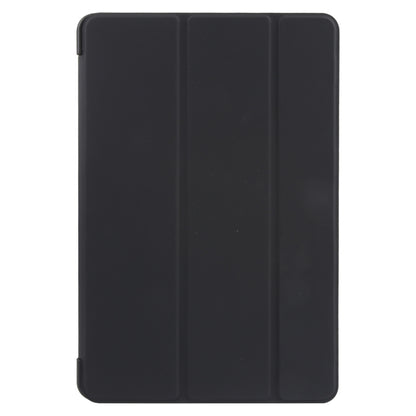 For Huawei MatePad 11 2023 GEBEI 3-folding Holder Shockproof Flip Leather Tablet Case(Black) - For Huawei by GEBEI | Online Shopping South Africa | PMC Jewellery