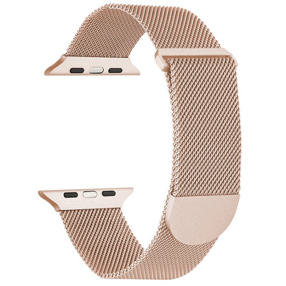 For Apple Watch Ultra 49mm Milanese Metal Magnetic Watch Band(Retro Gold) - Watch Bands by PMC Jewellery | Online Shopping South Africa | PMC Jewellery