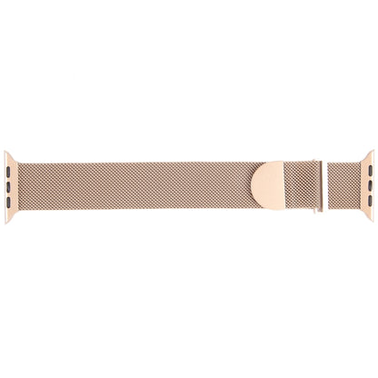 For Apple Watch Ultra 49mm Milanese Metal Magnetic Watch Band(Retro Gold) - Watch Bands by PMC Jewellery | Online Shopping South Africa | PMC Jewellery