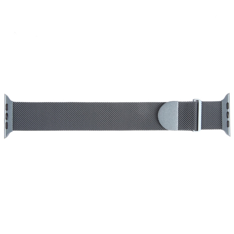 For Apple Watch 8 41mm Milanese Metal Magnetic Watch Band(Space Grey) - Watch Bands by PMC TechLife | Online Shopping South Africa | PMC TechLife