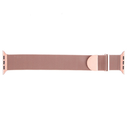 For Apple Watch SE 2022 40mm Milanese Metal Magnetic Watch Band(Pink) - Watch Bands by PMC Jewellery | Online Shopping South Africa | PMC Jewellery