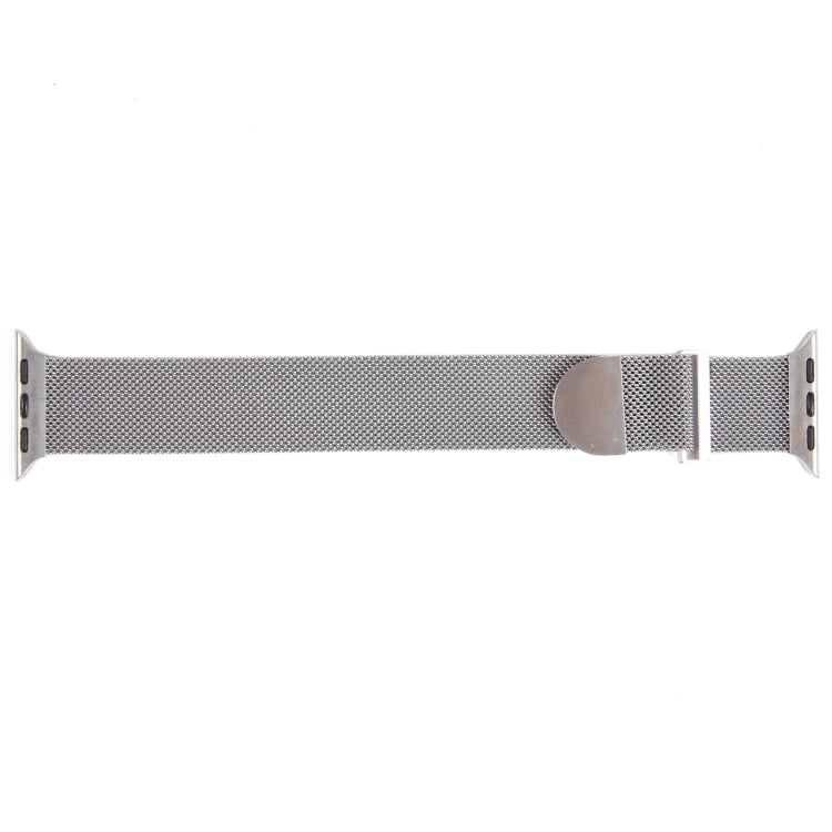 For Apple Watch 7 45mm Milanese Metal Magnetic Watch Band(Silver) - Watch Bands by PMC Jewellery | Online Shopping South Africa | PMC Jewellery