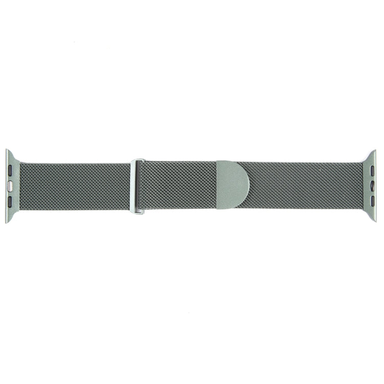 For Apple Watch 5 44mm Milanese Metal Magnetic Watch Band(Pine Green) - Watch Bands by PMC Jewellery | Online Shopping South Africa | PMC Jewellery