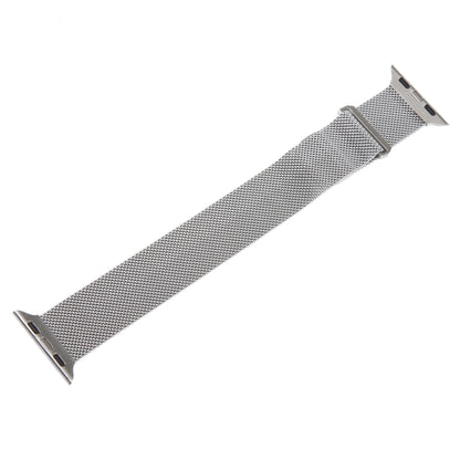 For Apple Watch 2 38mm Milanese Metal Magnetic Watch Band(Silver) - Watch Bands by PMC Jewellery | Online Shopping South Africa | PMC Jewellery