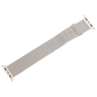 For Apple Watch 2 42mm Milanese Metal Magnetic Watch Band(Starlight) - Watch Bands by PMC Jewellery | Online Shopping South Africa | PMC Jewellery