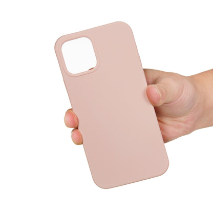 For iPhone 15 Plus Solid Color Silicone Phone Case(Sand Pink) - iPhone 15 Plus Cases by PMC Jewellery | Online Shopping South Africa | PMC Jewellery