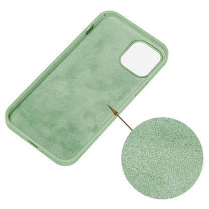 For iPhone 15 Pro Max Solid Color Silicone Phone Case(Mint Green) - iPhone 15 Pro Max Cases by PMC Jewellery | Online Shopping South Africa | PMC Jewellery