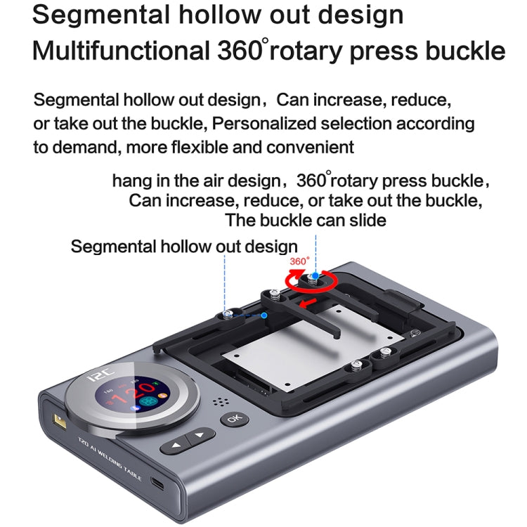 i2C T20 Heating Platform Module For iPhone 13 Series - Repair Platform by i2C | Online Shopping South Africa | PMC TechLife | Buy Now Pay Later Mobicred