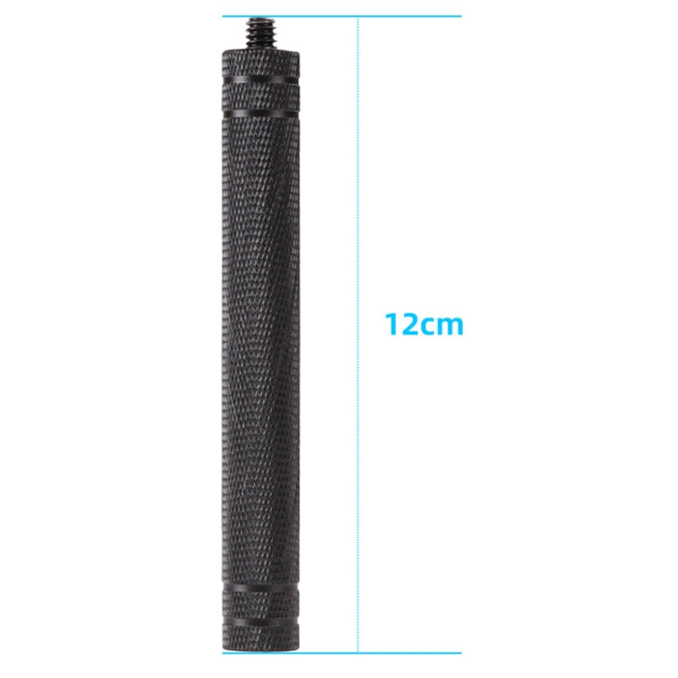 Diamond Texture  Aluminum Alloy Extension Rod Tube(Black) - Others by PMC TechLife | Online Shopping South Africa | PMC TechLife