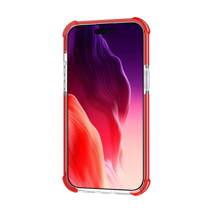 For iPhone 15 Pro Four-corner Shockproof TPU + Acrylic Phone Case(Red) - iPhone 15 Pro Cases by PMC Jewellery | Online Shopping South Africa | PMC Jewellery