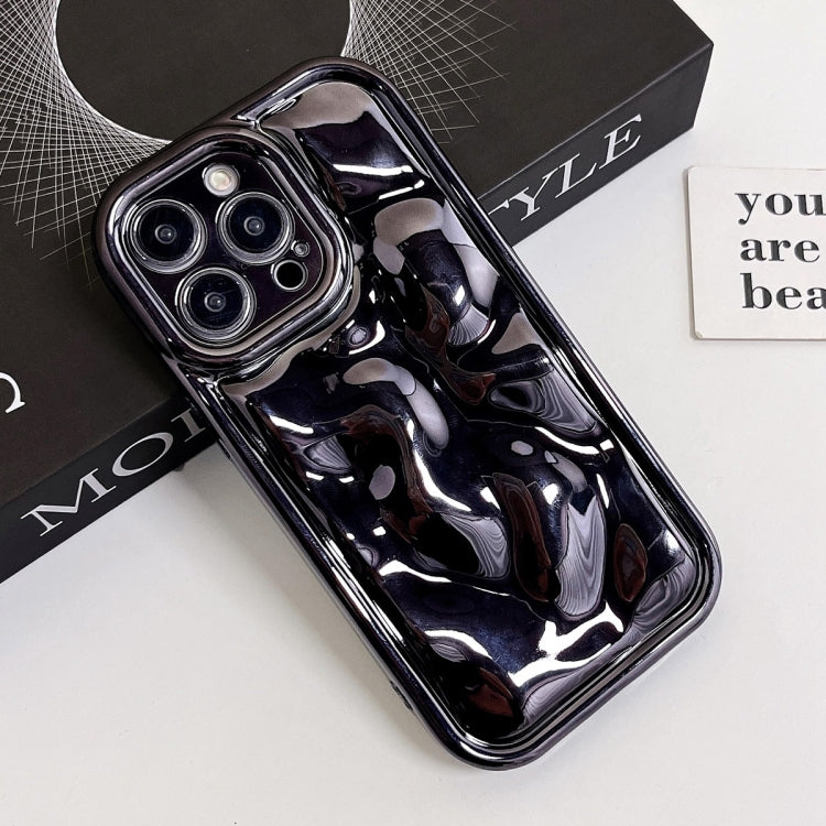 For iPhone X / XS Electroplating Meteorite Texture TPU Phone Case(Black) - free shipping - PMC TechLife - Order now!