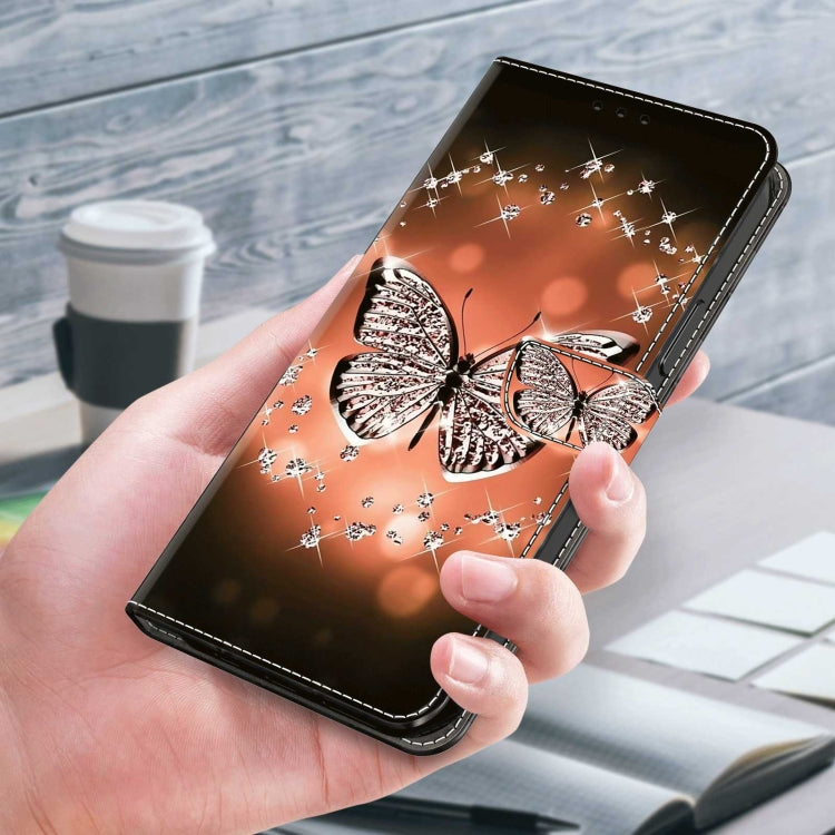 For Xiaomi Redmi 9 Crystal 3D Shockproof Protective Leather Phone Case(Crystal Butterfly) - free shipping - PMC TechLife - Order now!
