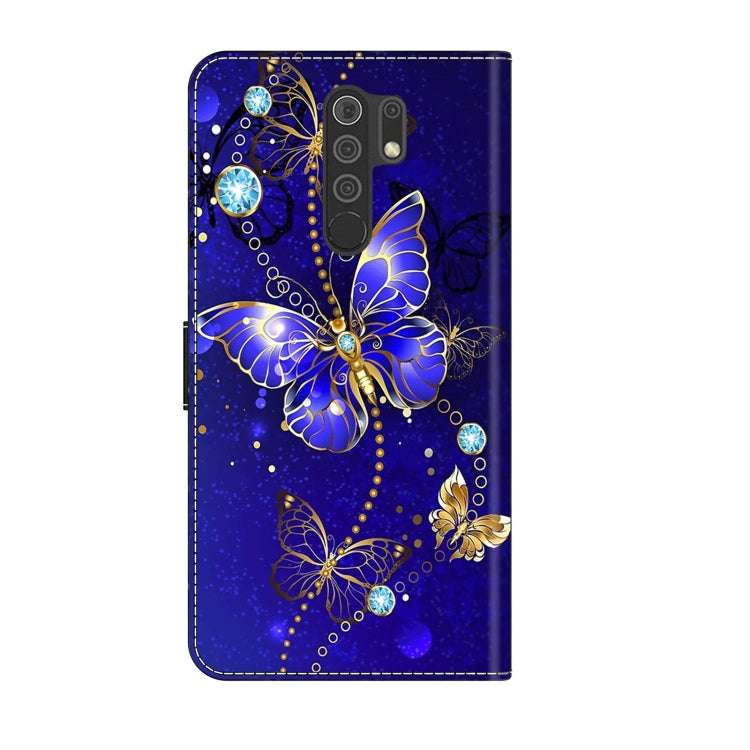 For Xiaomi Redmi 9 Crystal 3D Shockproof Protective Leather Phone Case(Diamond Butterfly) - free shipping - PMC TechLife - Order now!