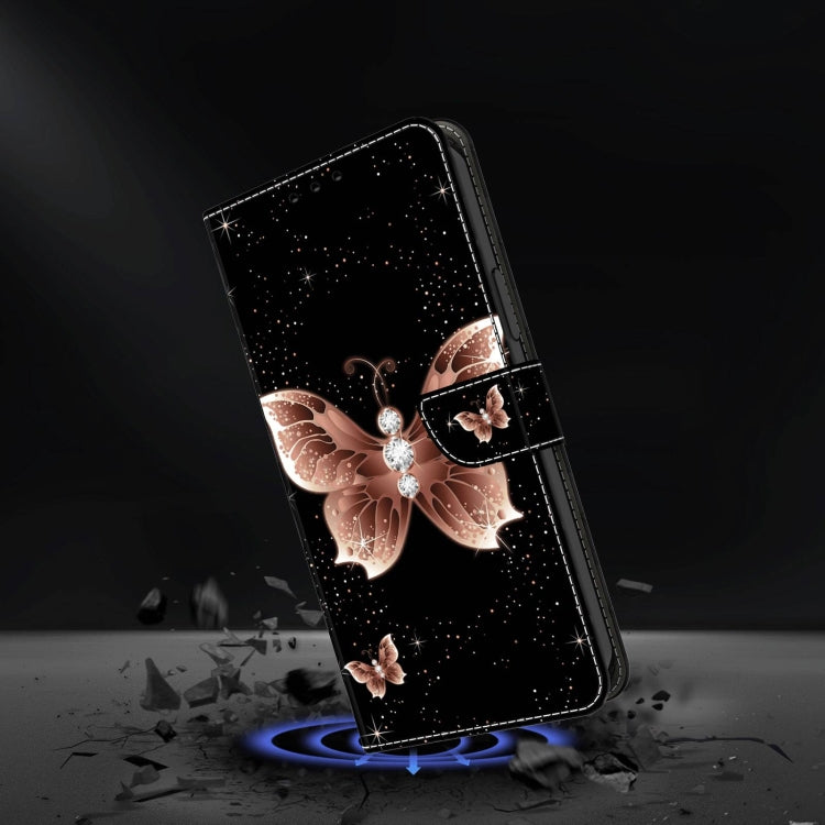 For Xiaomi Redmi 9A Crystal 3D Shockproof Protective Leather Phone Case(Pink Diamond Butterfly) - free shipping - PMC TechLife - Order now!