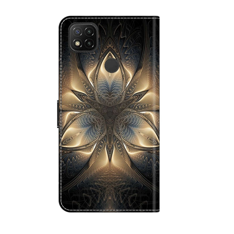 For Xiaomi Redmi 9C Crystal 3D Shockproof Protective Leather Phone Case(Luminous Building) - free shipping - PMC TechLife - Order now!