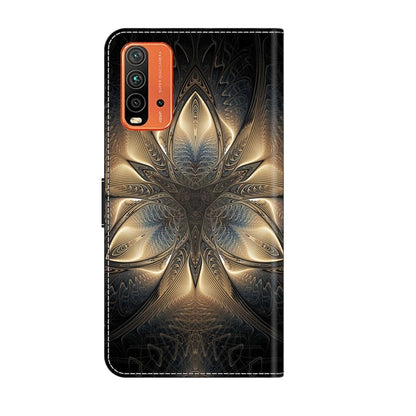 For Xiaomi Redmi 9T Crystal 3D Shockproof Protective Leather Phone Case(Luminous Building) - Xiaomi Cases by PMC Jewellery | Online Shopping South Africa | PMC Jewellery