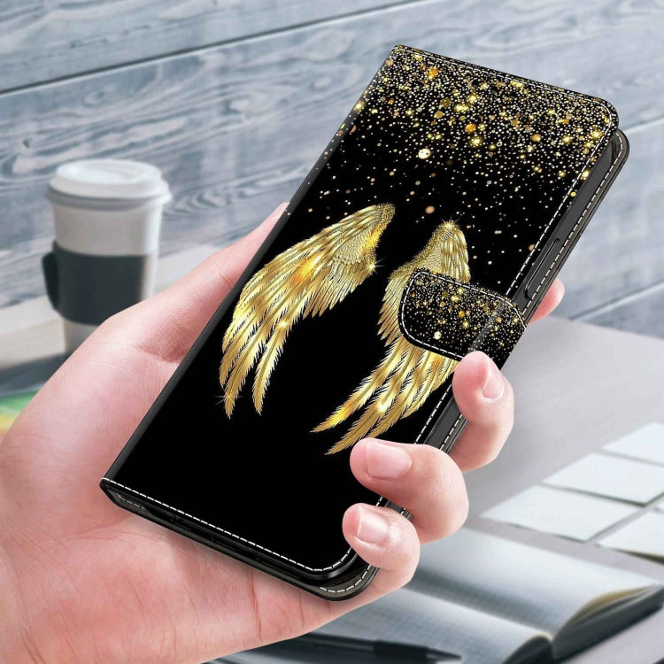 For Xiaomi Redmi 10 Crystal 3D Shockproof Protective Leather Phone Case(Golden Wings) - free shipping - PMC TechLife - Order now!