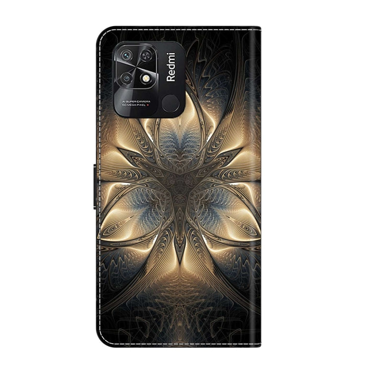 For Xiaomi Redmi 10C Crystal 3D Shockproof Protective Leather Phone Case(Luminous Building) - free shipping - PMC TechLife - Order now!