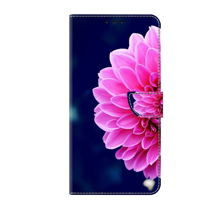 For Xiaomi Redmi Note 9 Crystal 3D Shockproof Protective Leather Phone Case(Pink Petals) - free shipping - PMC TechLife - Order now!
