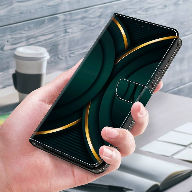 For Xiaomi Redmi Note 9 Crystal 3D Shockproof Protective Leather Phone Case(Gold Outline) - free shipping - PMC TechLife - Order now!