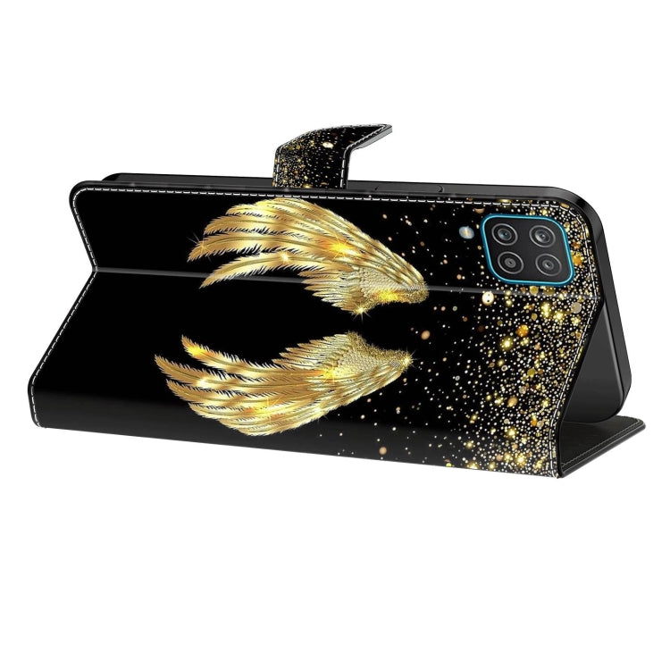 For Xiaomi Redmi Note 10 5G Crystal 3D Shockproof Protective Leather Phone Case(Golden Wings) - free shipping - PMC TechLife - Order now!