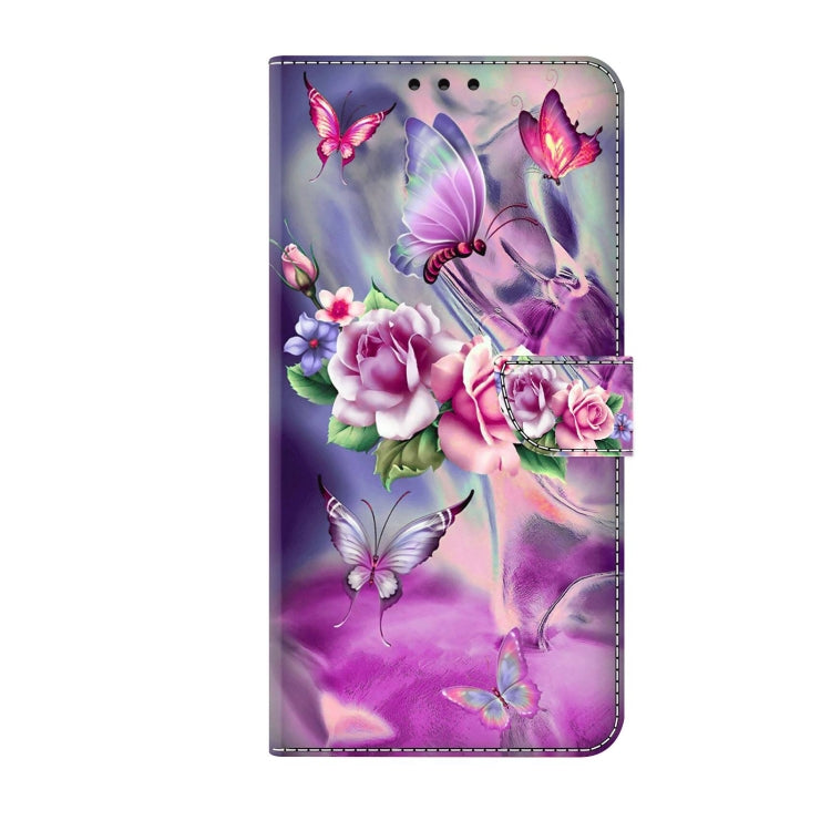 For Xiaomi Redmi Note 11 Global Crystal 3D Shockproof Protective Leather Phone Case(Butterfly) - free shipping - PMC TechLife - Order now!