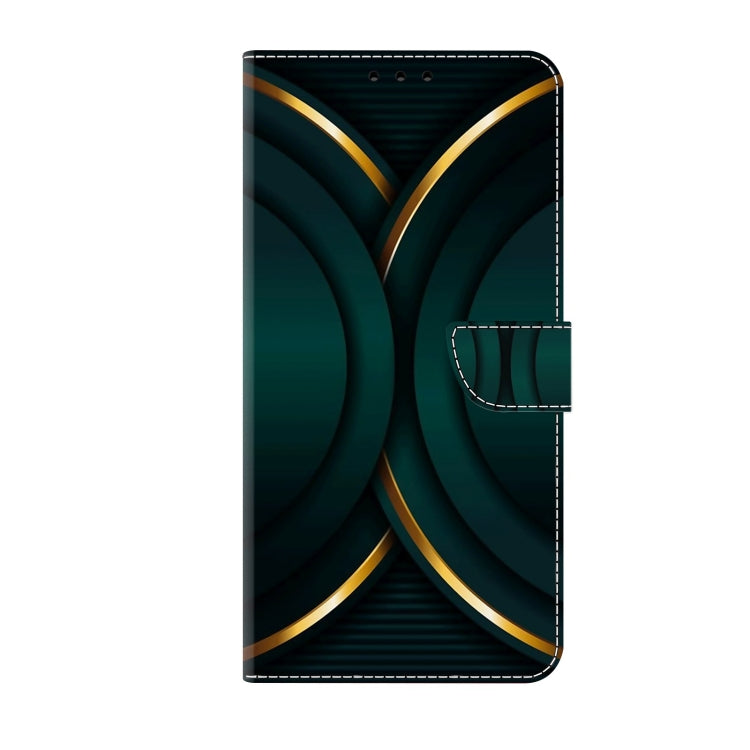 For Xiaomi Redmi Note 12 Pro Global Crystal 3D Shockproof Protective Leather Phone Case(Gold Outline) - free shipping - PMC TechLife - Order now!