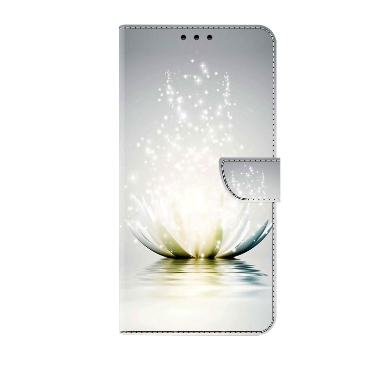 For Xiaomi Redmi Note 9 Pro Crystal 3D Shockproof Protective Leather Phone Case(Light Lotus) - free shipping - PMC TechLife - Order now!