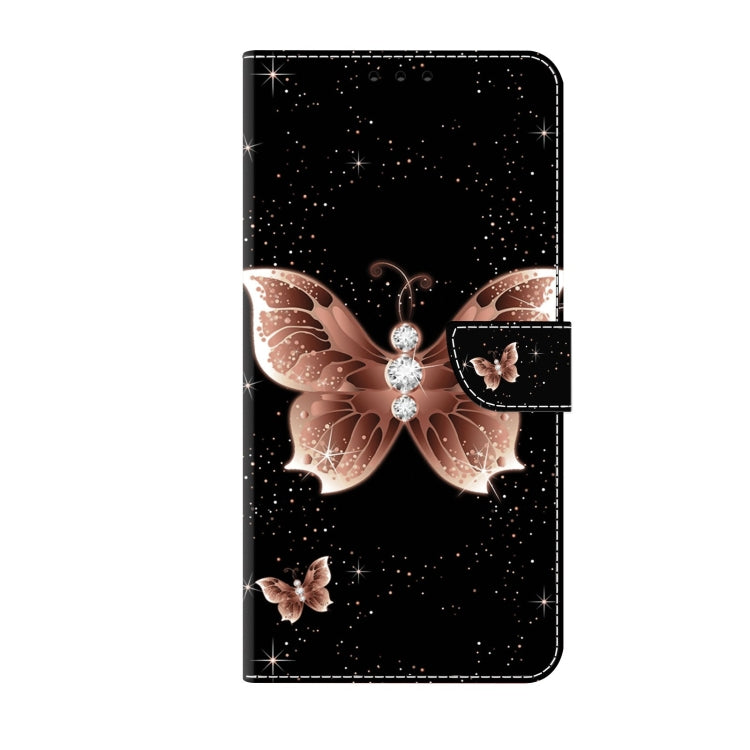 For Xiaomi Redmi Note 9 Pro Crystal 3D Shockproof Protective Leather Phone Case(Pink Diamond Butterfly) - free shipping - PMC TechLife - Order now!
