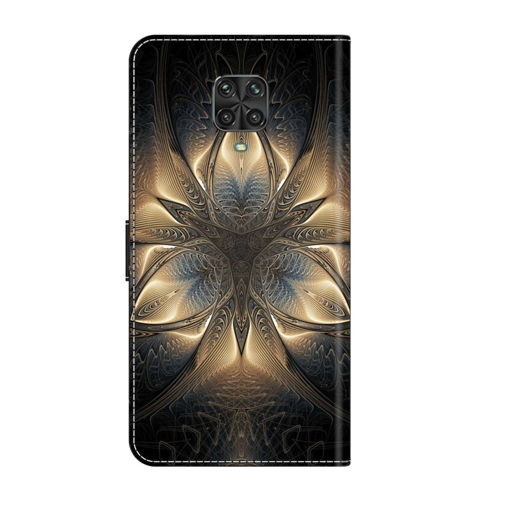For Xiaomi Redmi Note 9 Pro Crystal 3D Shockproof Protective Leather Phone Case(Luminous Building) - free shipping - PMC TechLife - Order now!