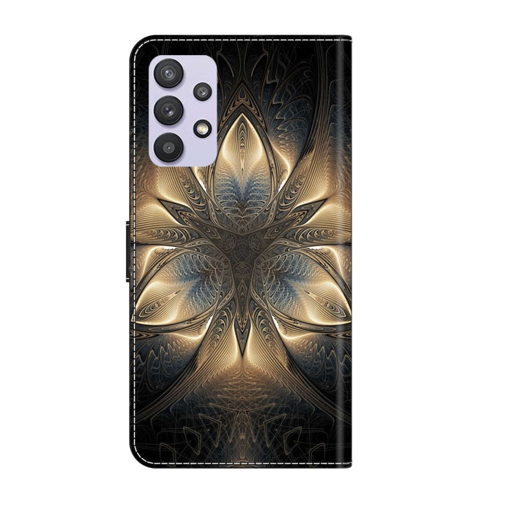For Samsung Galaxy A32 5G Crystal 3D Shockproof Protective Leather Phone Case(Luminous Building) - free shipping - PMC TechLife - Order now!