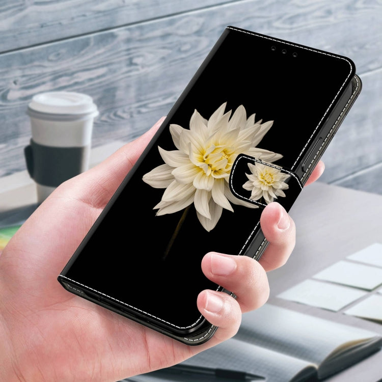 For Samsung Galaxy S8+ Crystal 3D Shockproof Protective Leather Phone Case(White Flower) - free shipping - PMC TechLife - Order now!