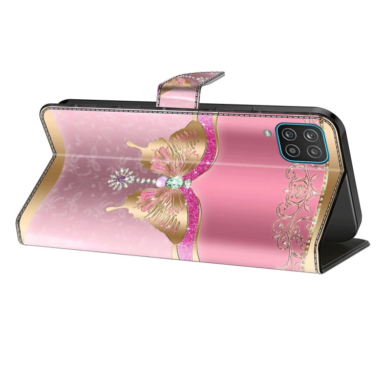 For Samsung Galaxy S9 Crystal 3D Shockproof Protective Leather Phone Case(Pink Bottom Butterfly) - free shipping - PMC TechLife - Order now!