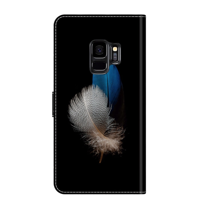 For Samsung Galaxy S9 Crystal 3D Shockproof Protective Leather Phone Case(Two Branches) - free shipping - PMC TechLife - Order now!