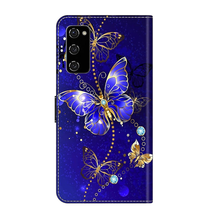 For Samsung Galaxy S20 FE Crystal 3D Shockproof Protective Leather Phone Case(Diamond Butterfly) - free shipping - PMC TechLife - Order now!