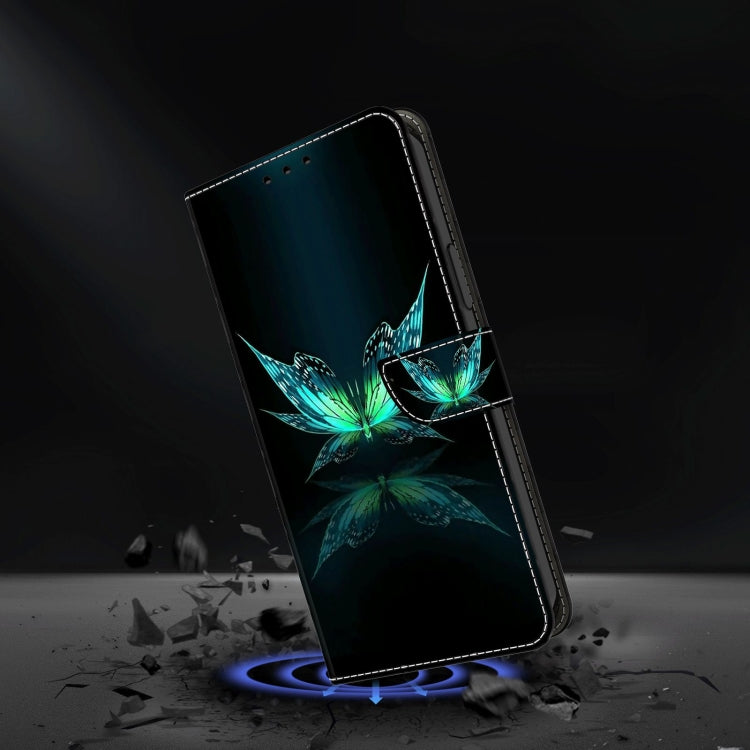 For Samsung Galaxy S23+ Crystal 3D Shockproof Protective Leather Phone Case(Reflection Dutterfly) - free shipping - PMC TechLife - Order now!