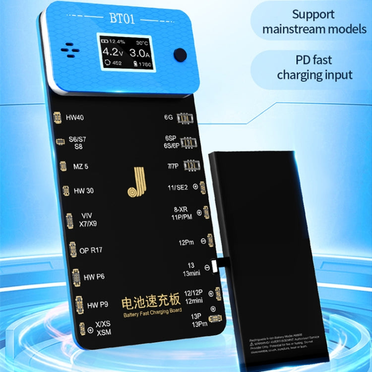 JCID BT01 Battery Fast Charging Board - Test Tools by JC | Online Shopping South Africa | PMC Jewellery