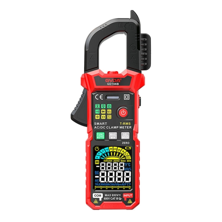 GVDA GD166B Digital Clamp Multimeter Supports DC - free shipping - PMC TechLife - Order now!