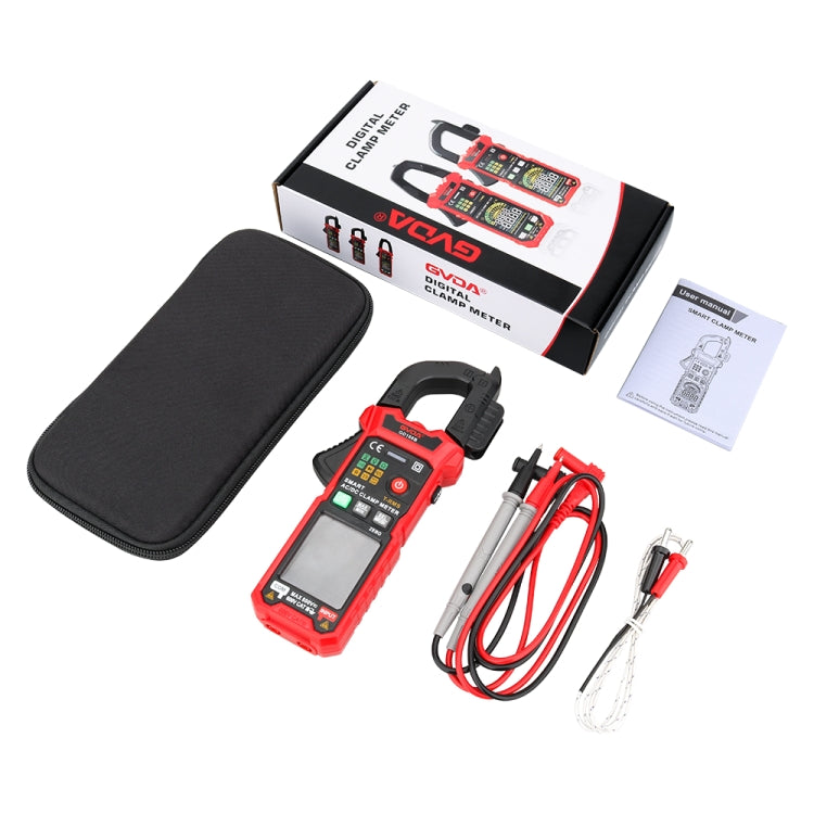 GVDA GD166B Digital Clamp Multimeter Supports DC - free shipping - PMC TechLife - Order now!