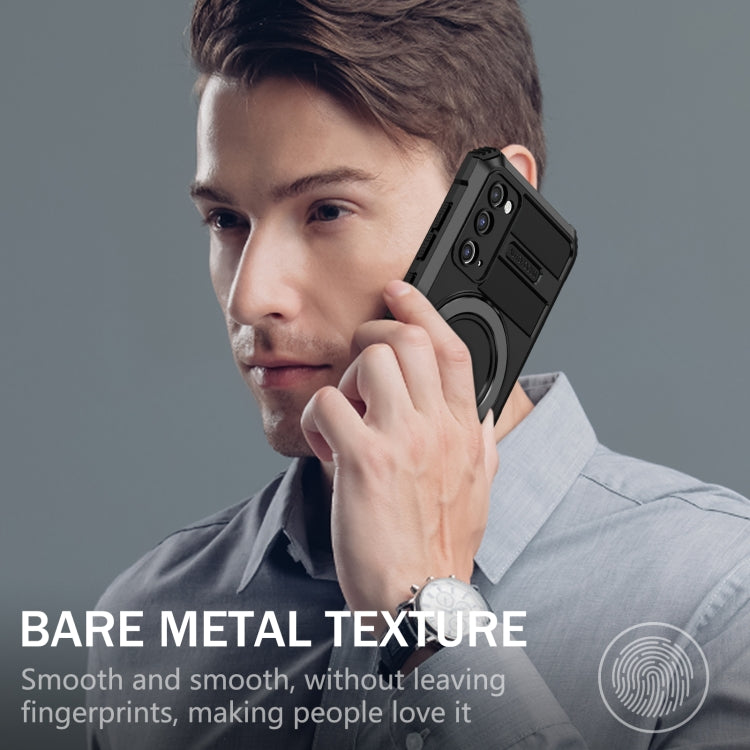 For Samsung Galaxy S20 FE MagSafe Magnetic Holder Phone Case(Black) - free shipping - PMC TechLife - Order now!